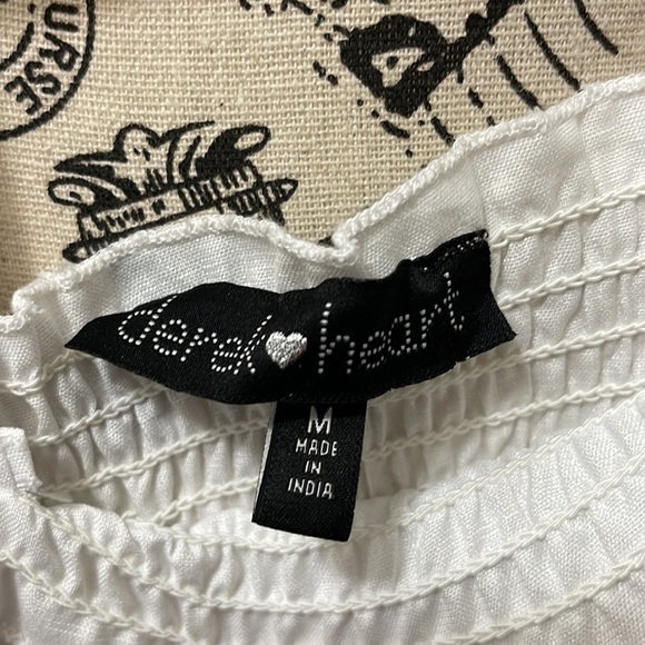 Derek Heart Short Jumpsuit - Picture 3 of 5